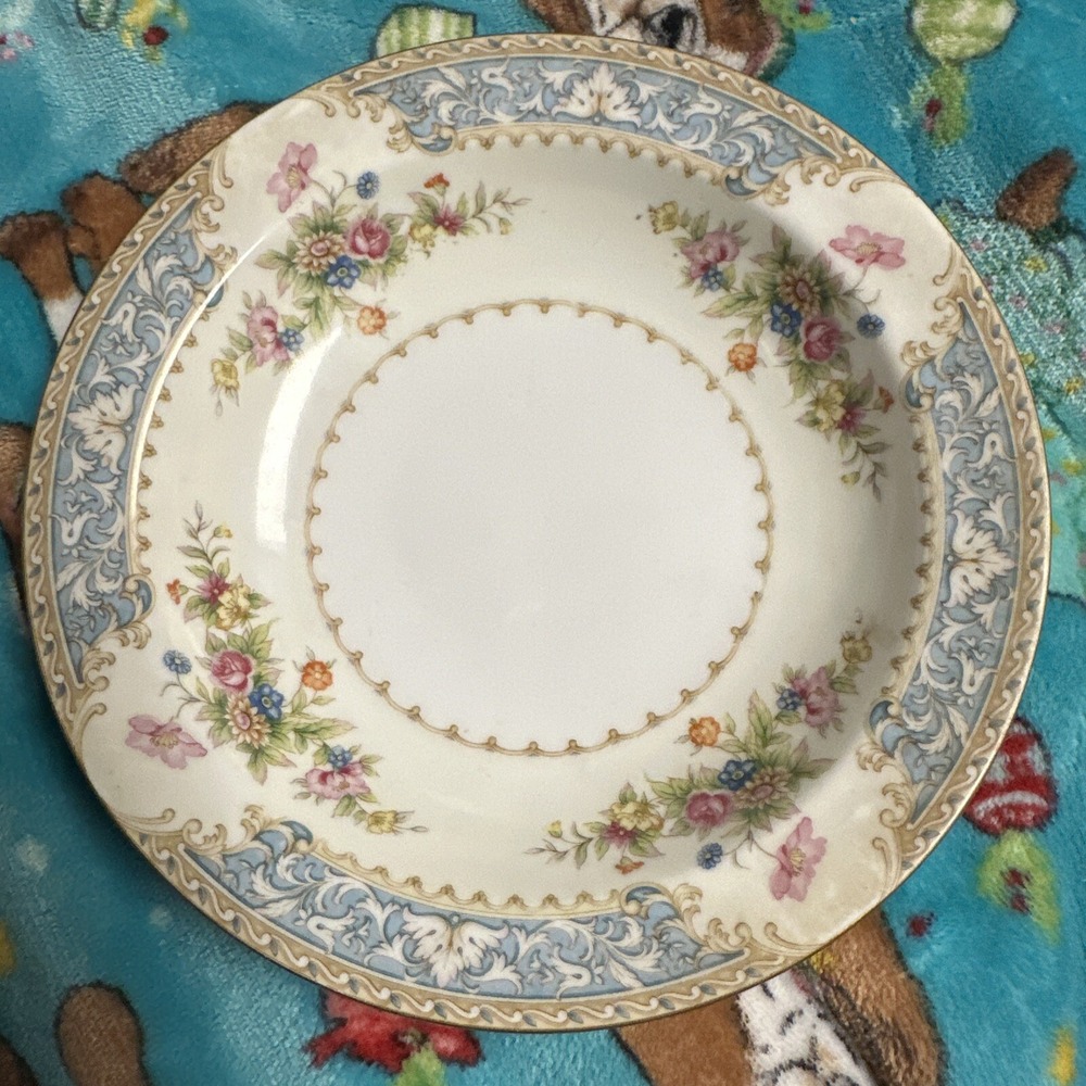 Rhapsody Went Worth China Soup Bowl Made In Japan